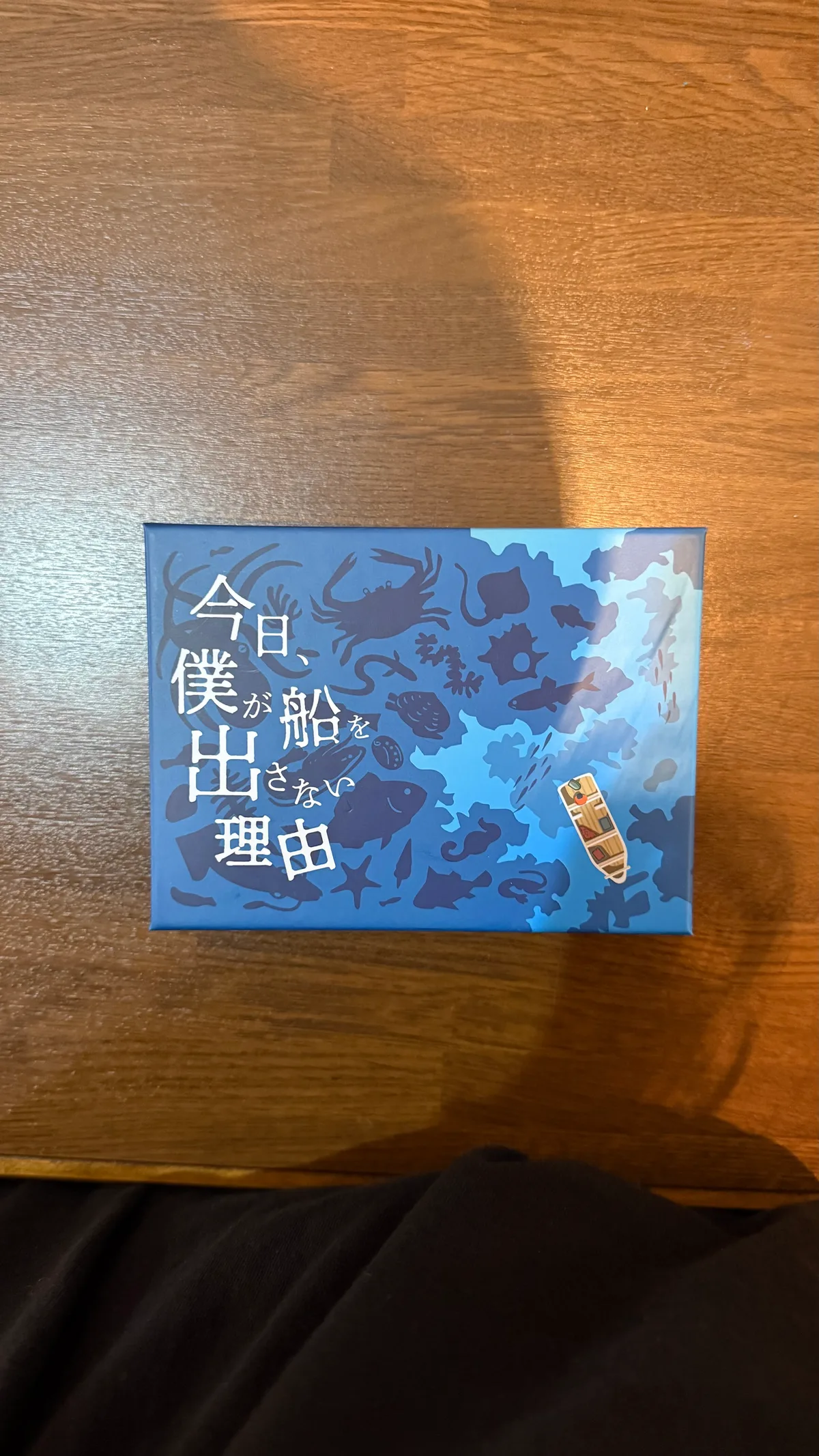 今日、僕が船を出さない理由